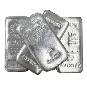 Lingot d’argent 1 kg
