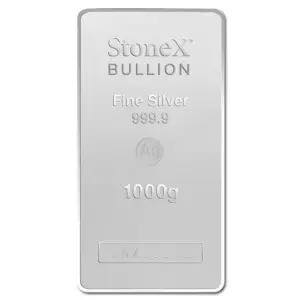 Lingot d’argent 1 kg StoneX