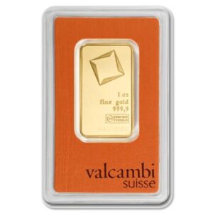 Lingot or 1 once valcambi suisse