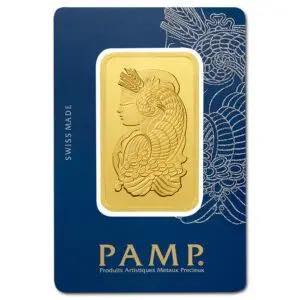 Lingot or 50 g PAMP Suisse