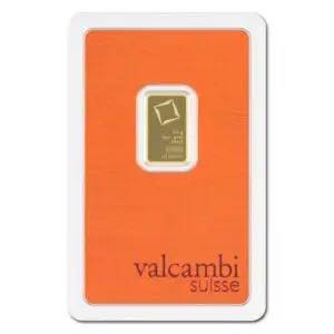 Lingot or 2.5 g Valcambi