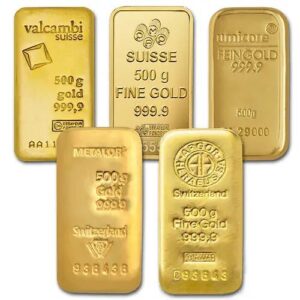 Lingot or 500 g LBMA