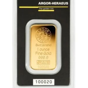 Lingot Or 1 oz Suisse