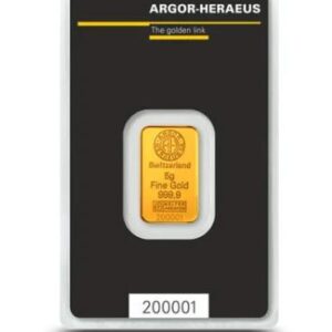 Lingot Or 5g Suisse